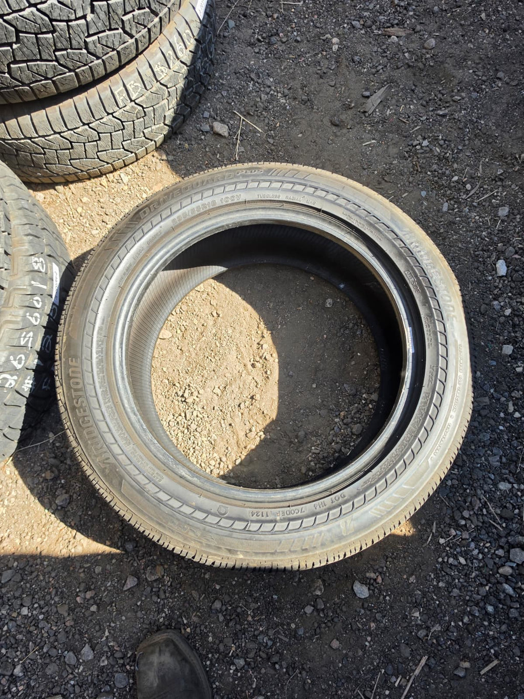 235/55R18 Set (4 Used Tires) Bridgestone Drive Guard Plus