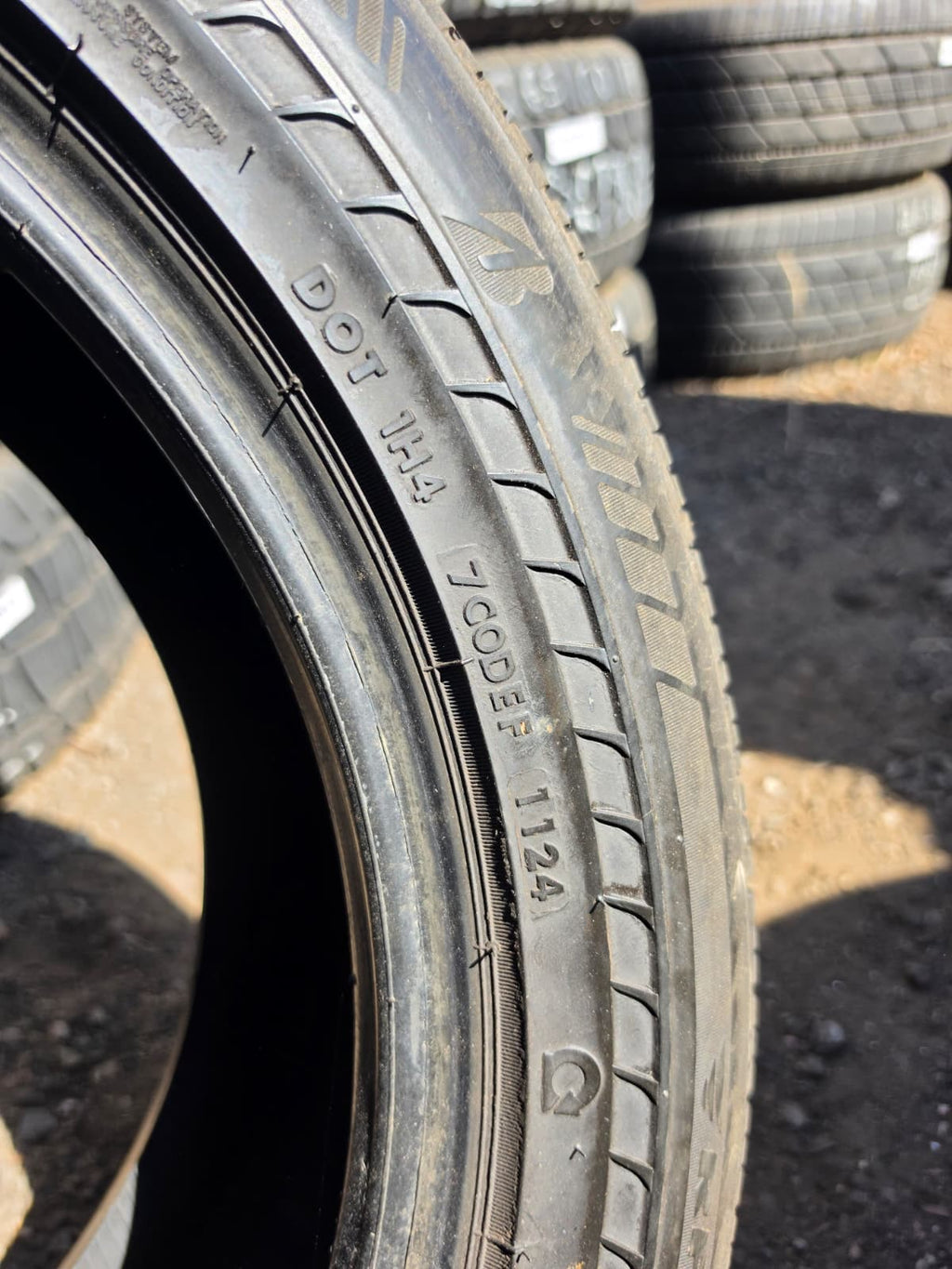 235/55R18 Set (4 Used Tires) Bridgestone Drive Guard Plus