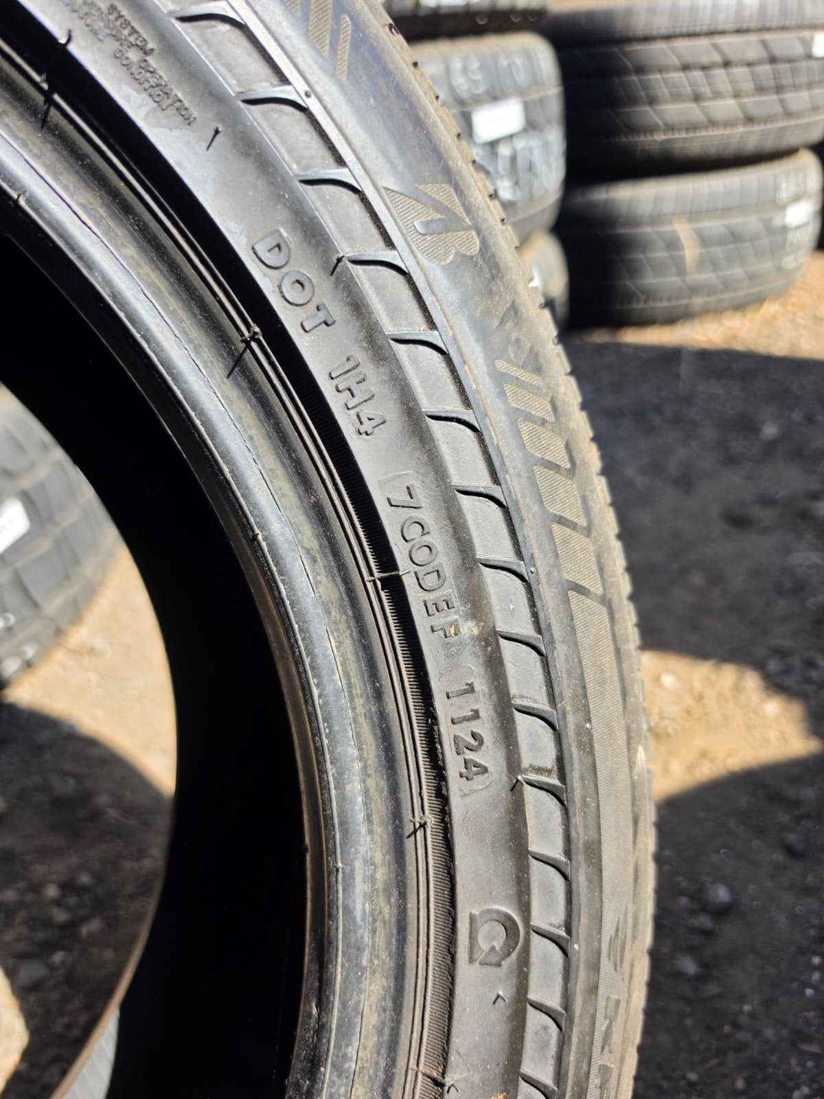 235/55R18 Set (4 Used Tires) Bridgestone Drive Guard Plus