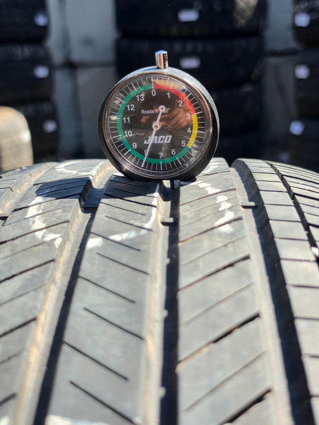 235/55R18 Pair (4 Used Tires) Goodyear Assurance