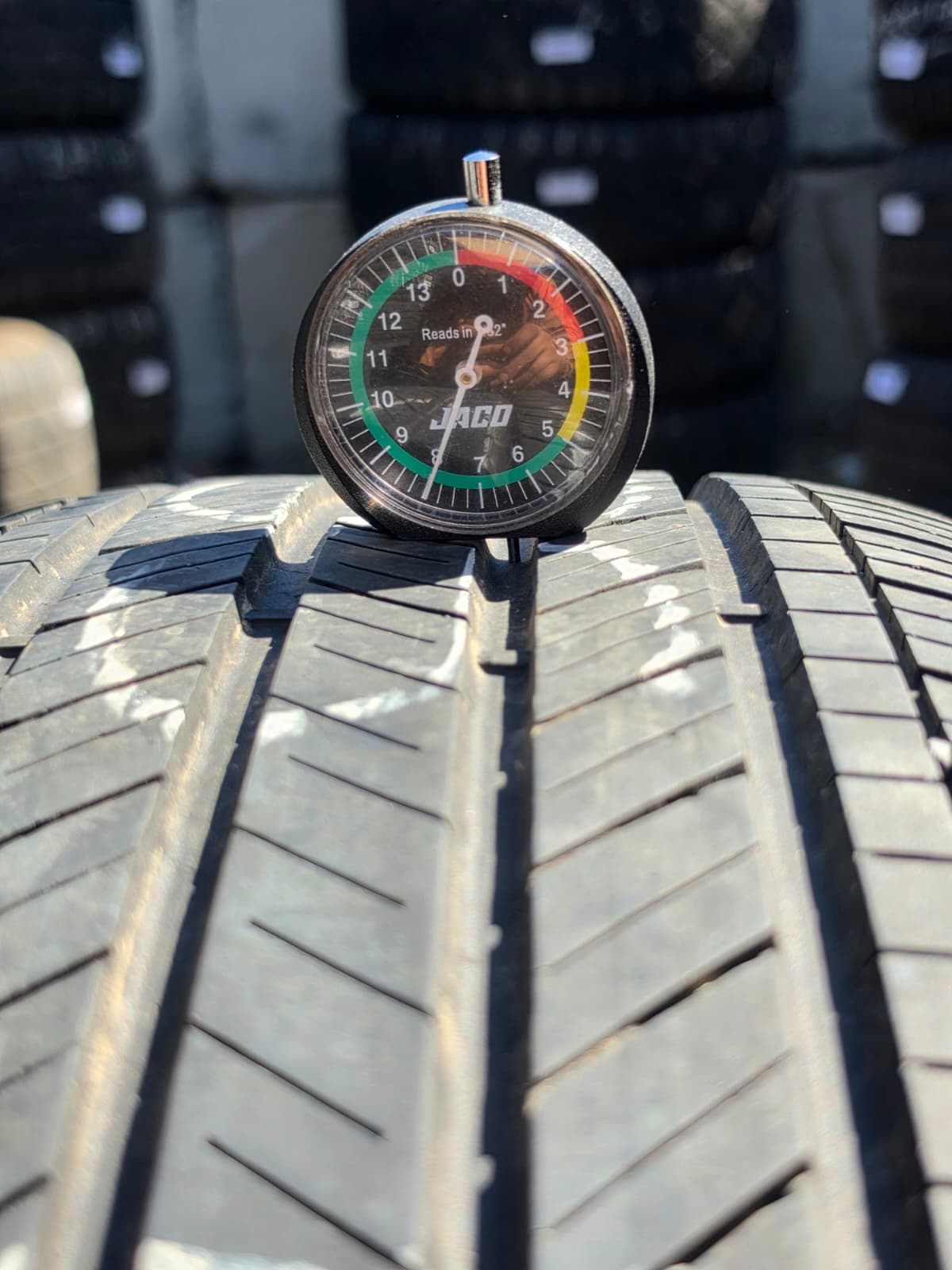 235/55R18 Pair (4 Used Tires) Goodyear Assurance