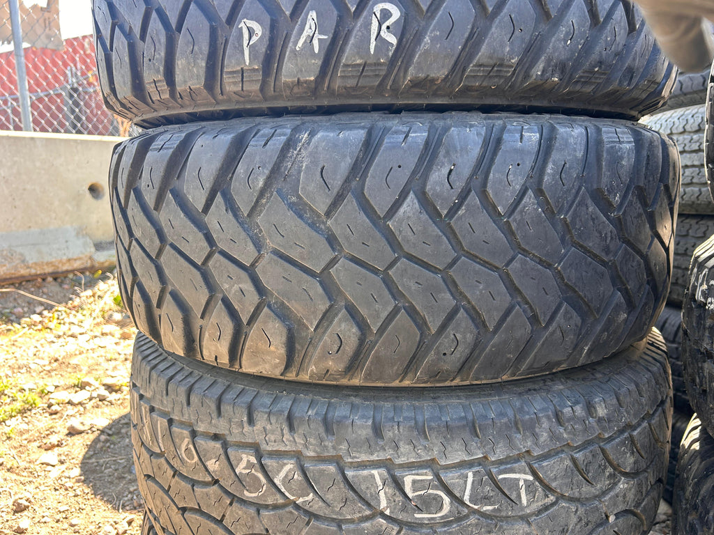 LT31X10.50R15 Pair (2 Used Tires) Duraturn Travia M/T