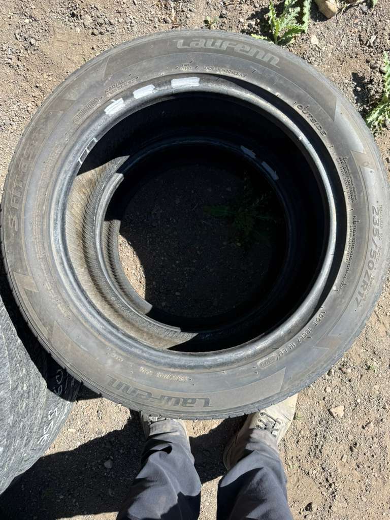 235/50R17 Pair (2 Used Tires) Laufenn S Fit AS