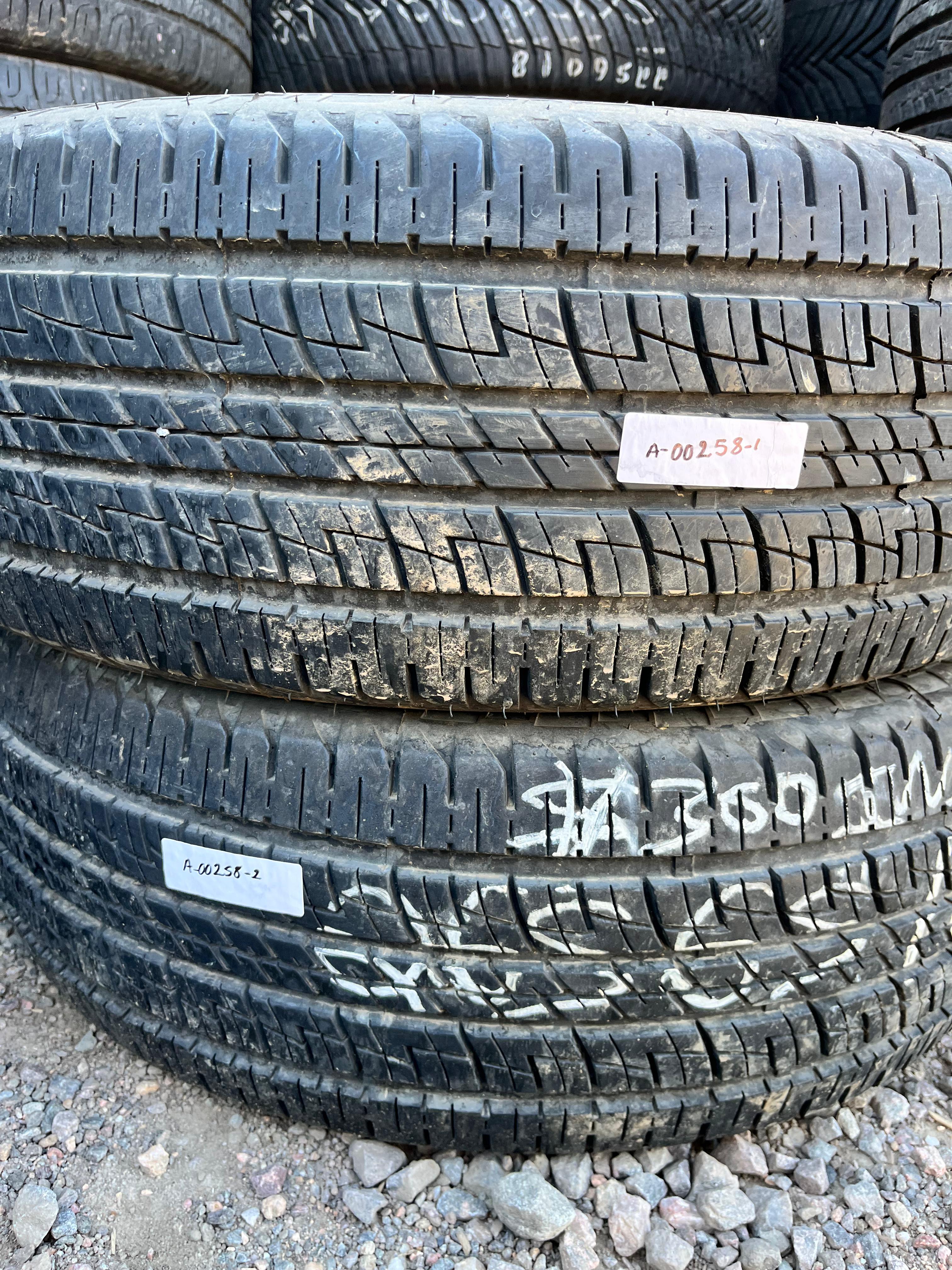 265/65R18 Pair (2 Used Tires) Advanta SV T-1