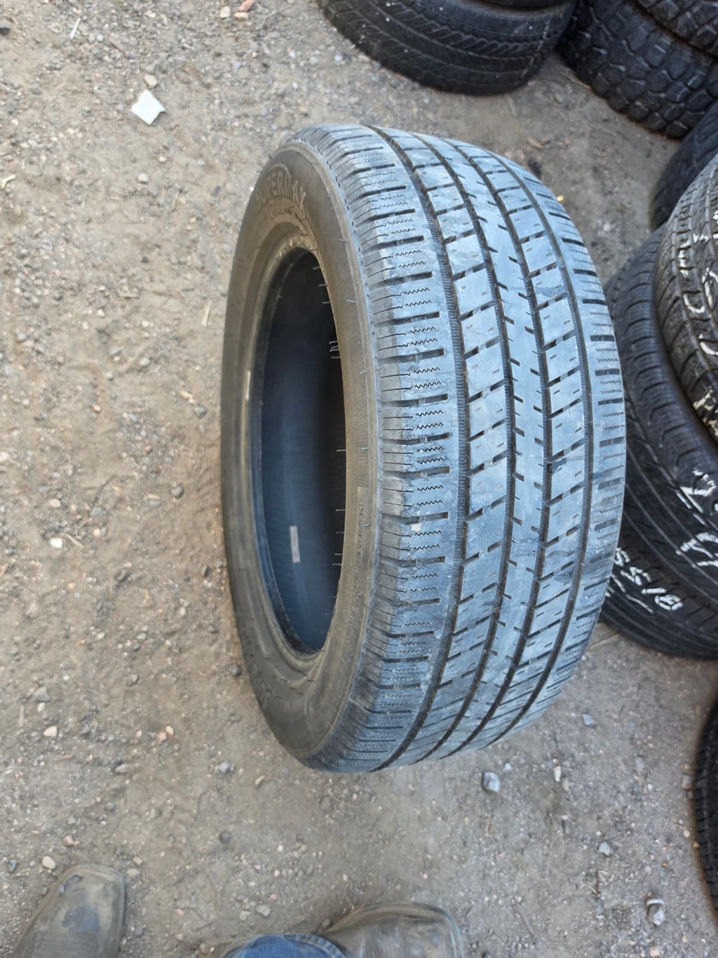 235/55R18 Pair (2 Used Tires) SuperMax HT-1