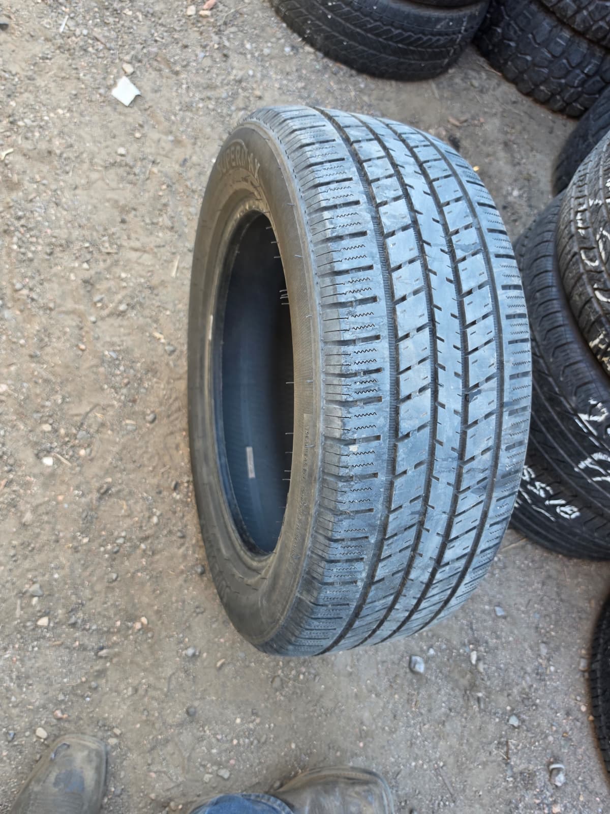 235/55R18 Pair (2 Used Tires) SuperMax HT-1