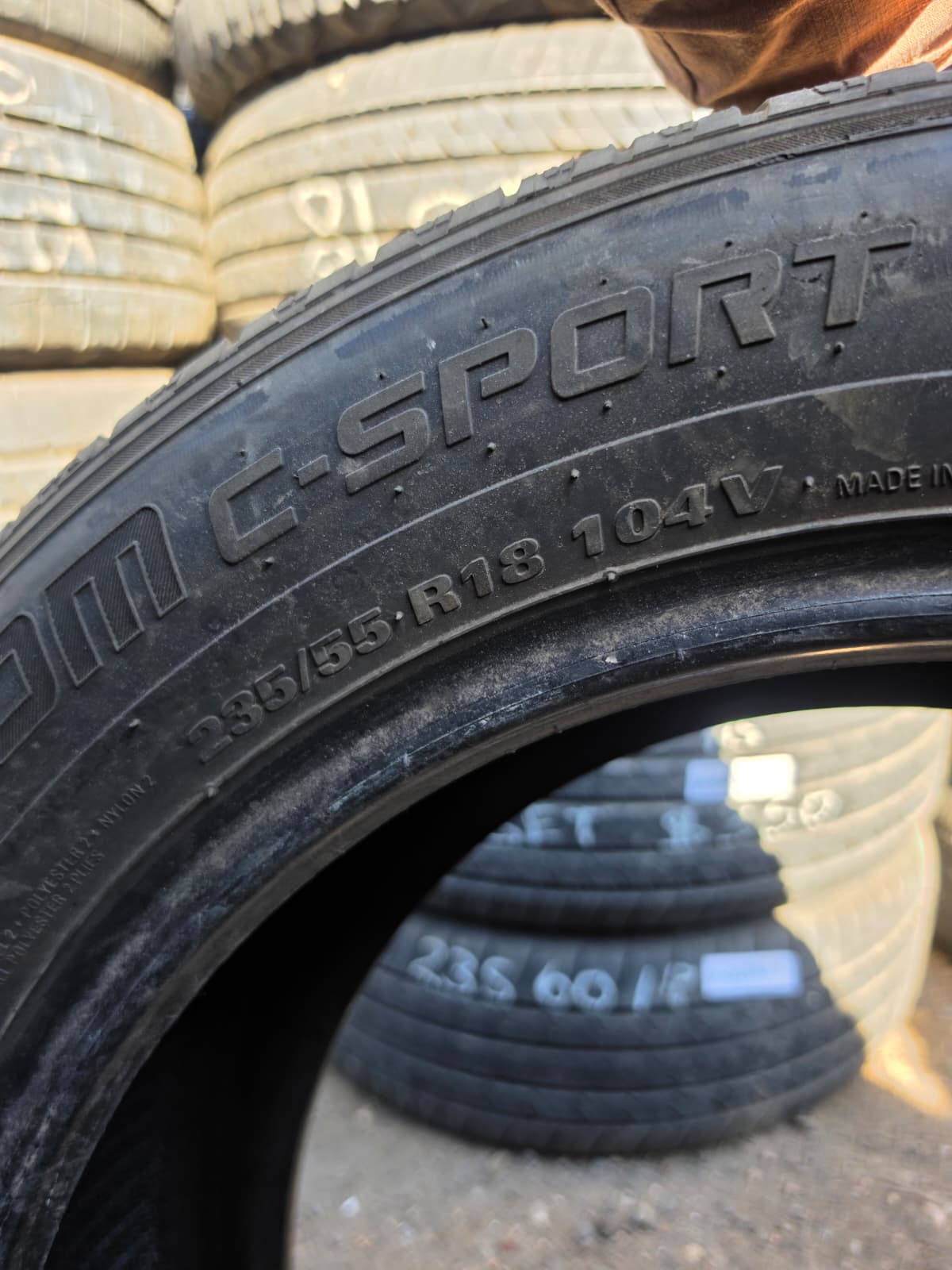 P235/55R18 Pair (2 Used Tires) Phantom C-Sport