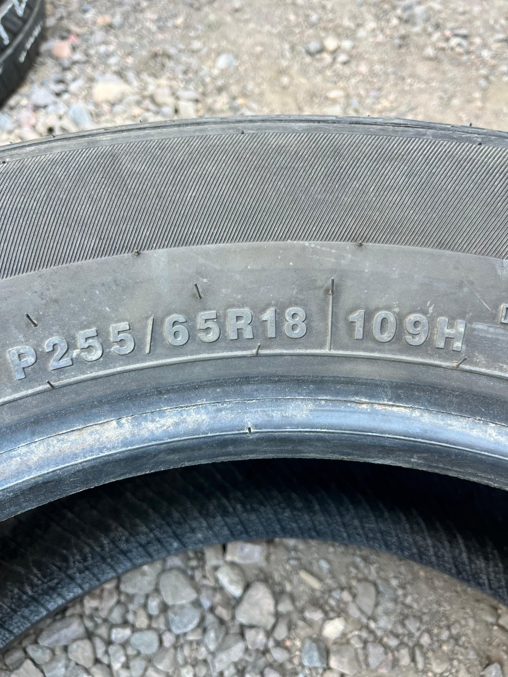 P255/65R18 Pair (2 Used Tires) Advanta SV T-1