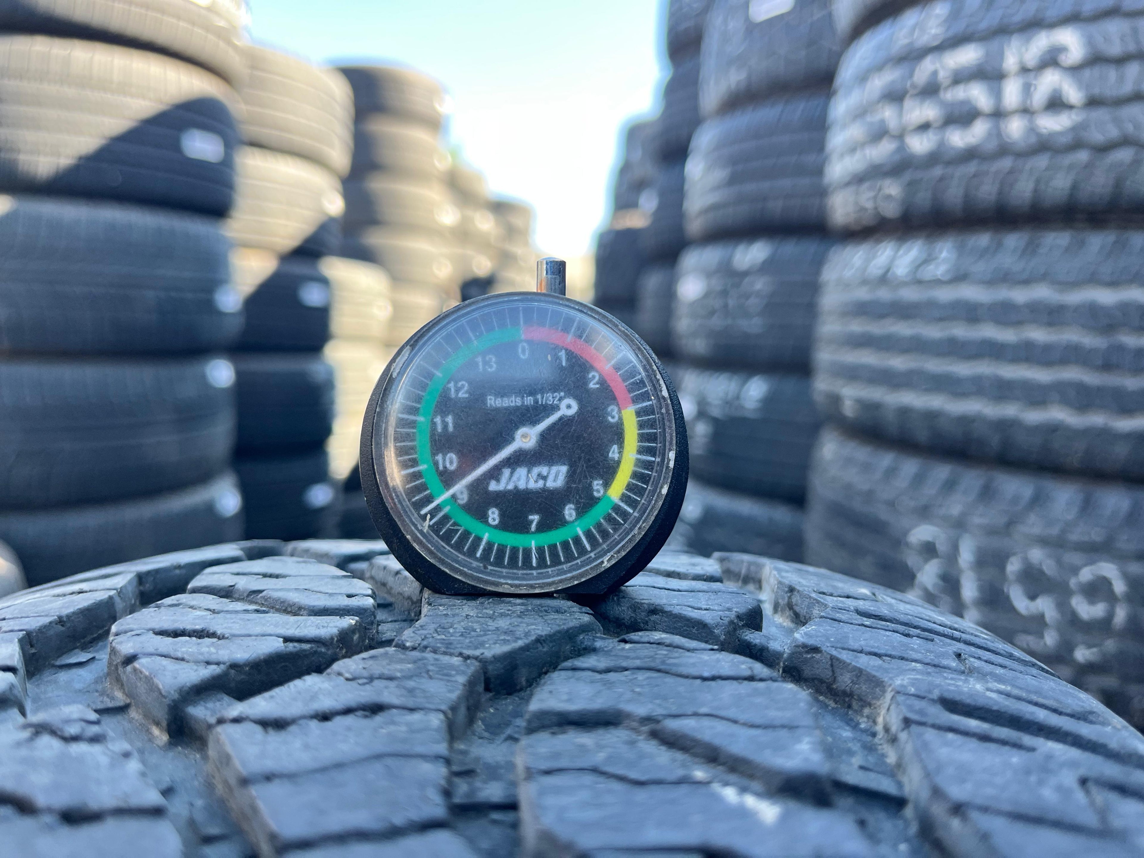255/65R18 Pair (2 Used Tires) Goodyear Wrangler