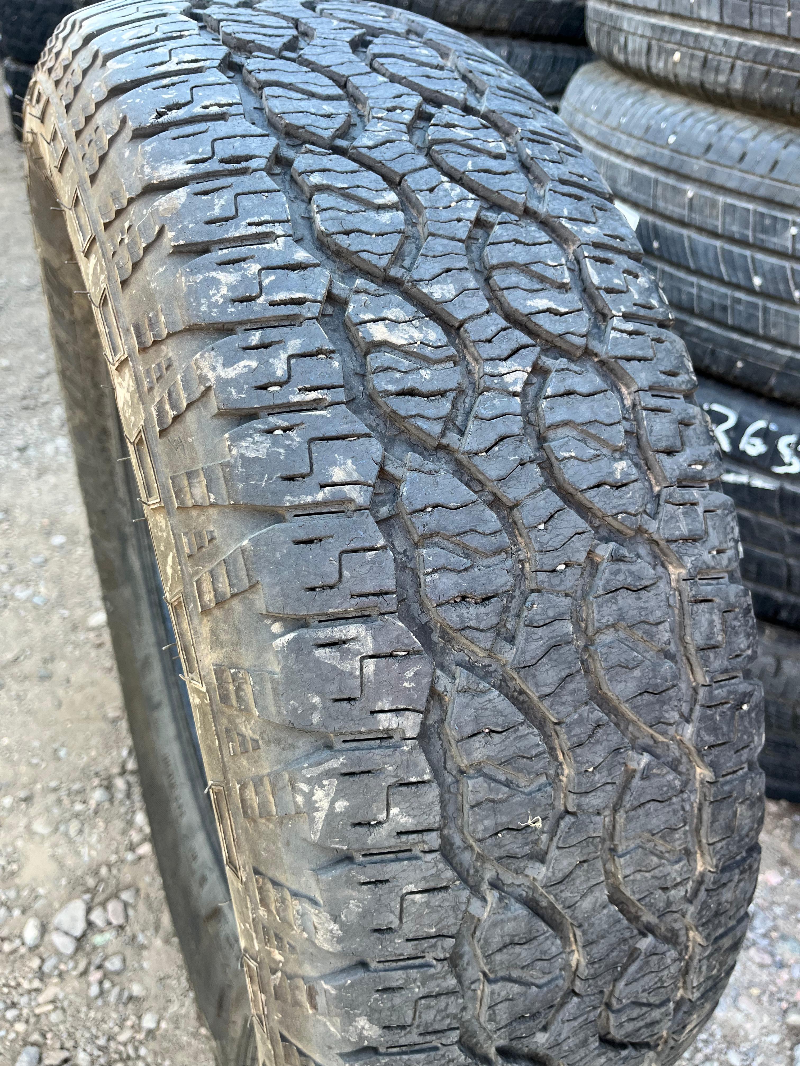 255/65R18 Pair (2 Used Tires) Goodyear Wrangler