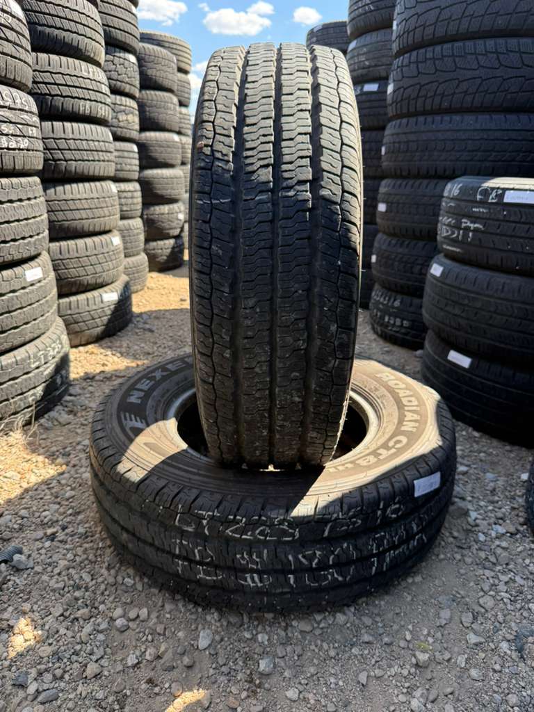 LT225/75R16 Pair (2 Used Tires)Nexen Roadian CT8 HL