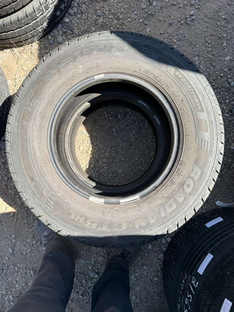 LT225/75R16 Pair (2 Used Tires)Nexen Roadian CT8 HL