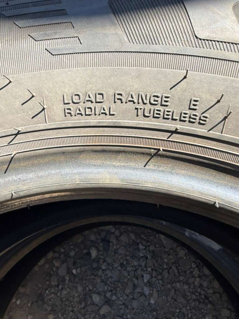 LT225/75R16 Pair (2 Used Tires)Nexen Roadian CT8 HL