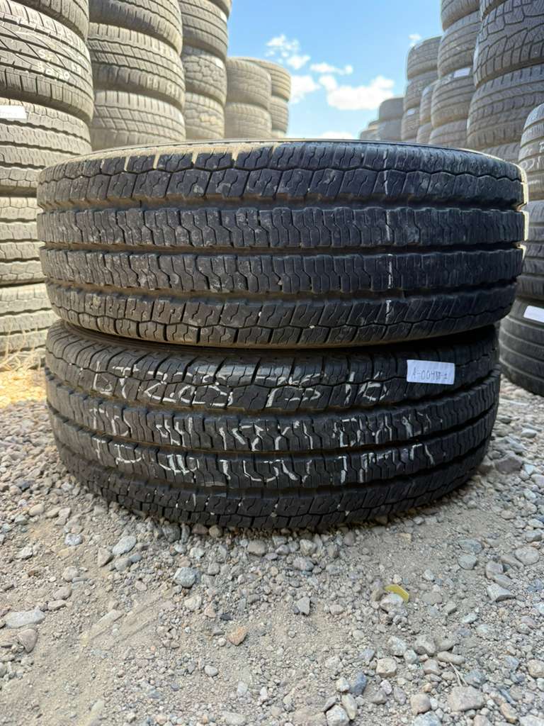 LT225/75R16 Pair (2 Used Tires)Nexen Roadian CT8 HL