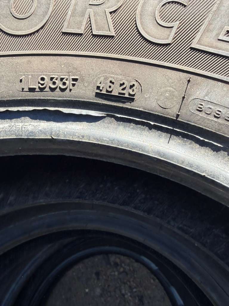 LT225/75R16 Set (4 Used Tires) Firestone Transforce AT2
