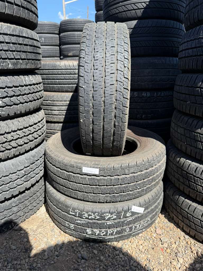 LT225/75R16 (3 Used Tires) Nexen Roadian CT8 HL