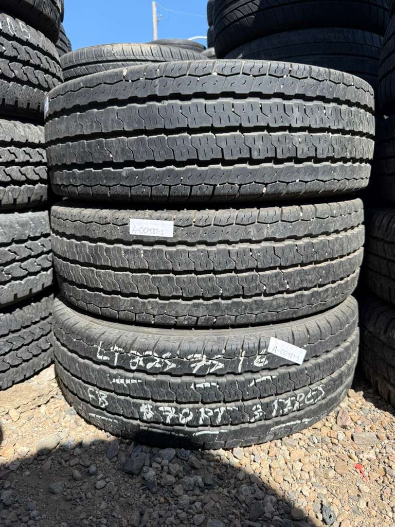LT225/75R16 (3 Used Tires) Nexen Roadian CT8 HL
