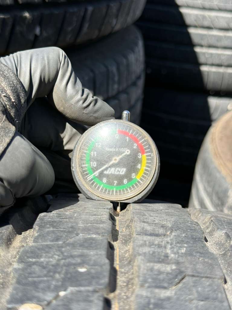 LT225/75R16 (3 Used Tires) Nexen Roadian CT8 HL