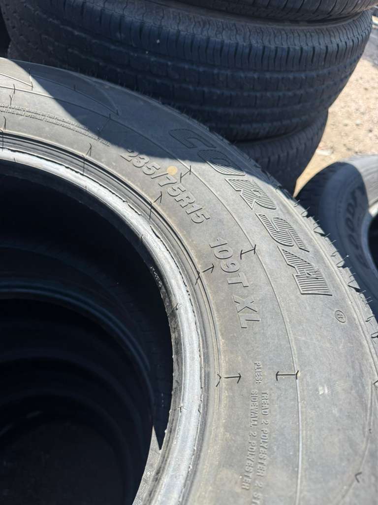 235/75R15 (3 Used Tires) Corsa Highway Terrain plus