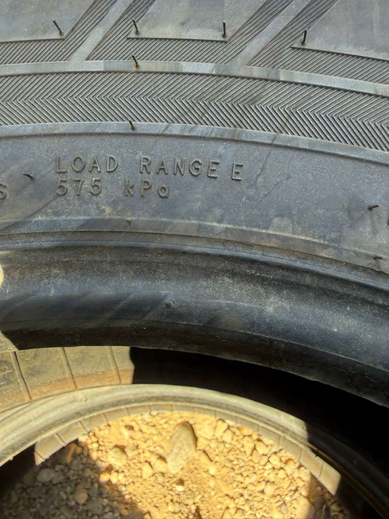 225/75R16C Pair (2 Used Tires) Nokian WRC3 Studless Winter Tire