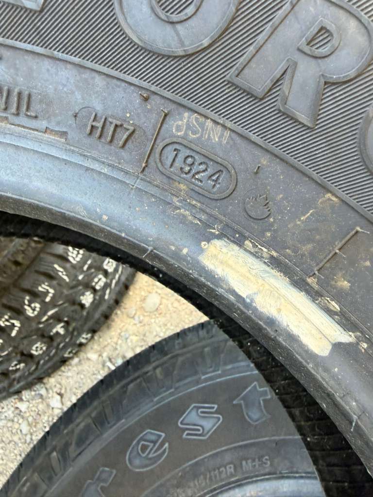 LT225/75R16 Pair (2 Used Tires) Firestone Transforce HT2
