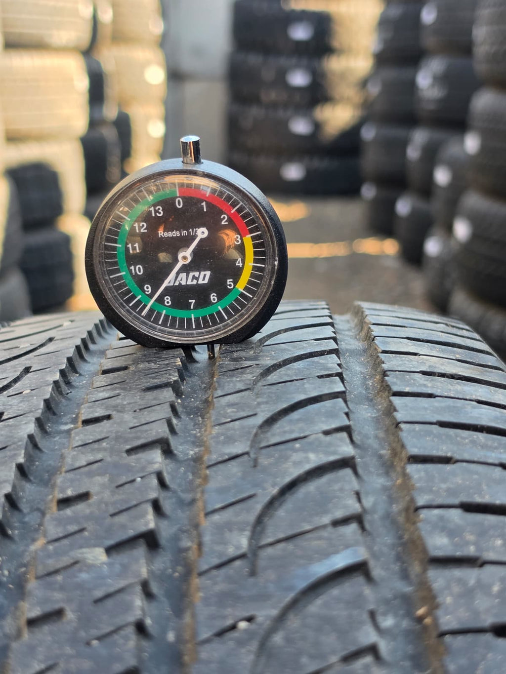 225/55R18 (3 Used Tires) Yokohama Geolander G055