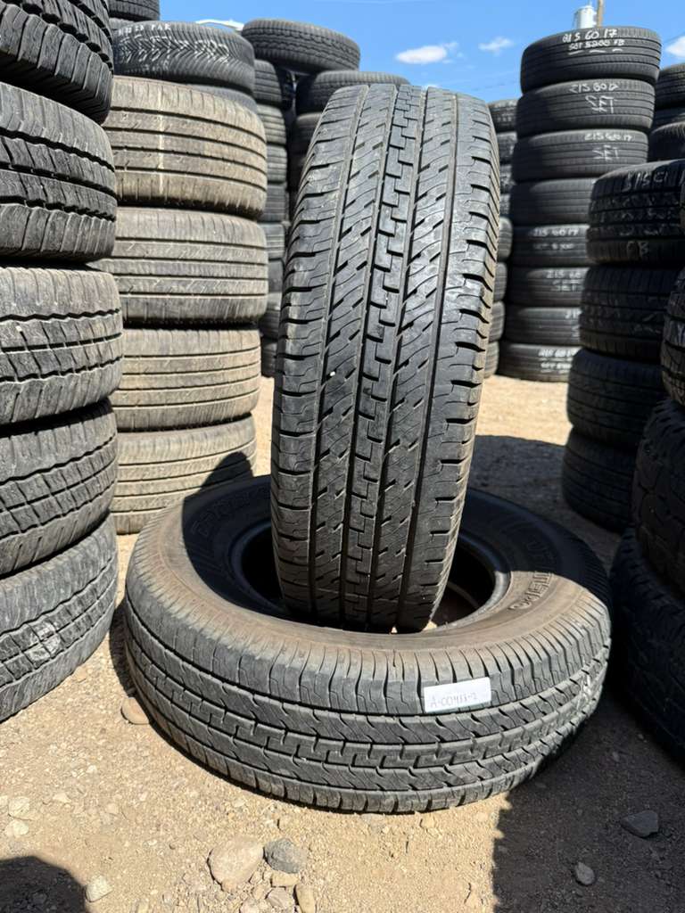 LT225/75R16 Pair (2 Used Tires) Dextero DHT2