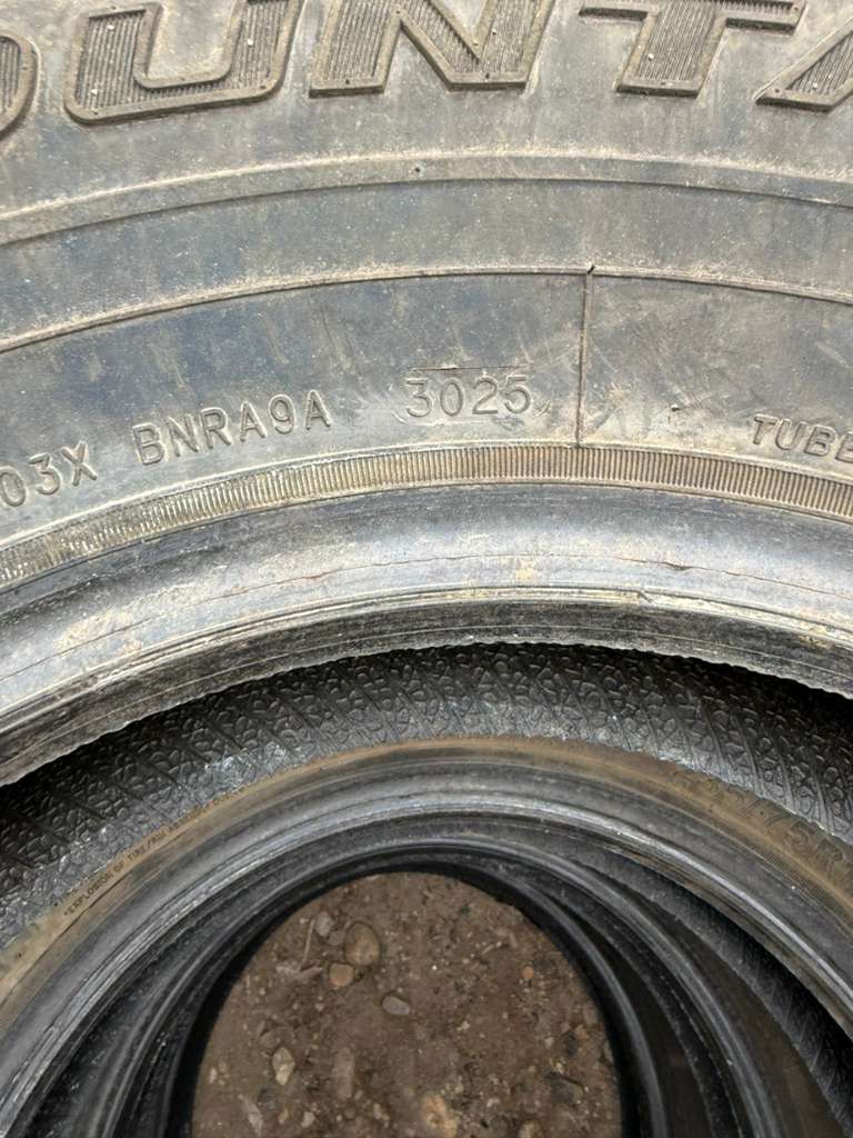 235/75R15  Set (4 Used Tires) Rocky Mountain H/T2