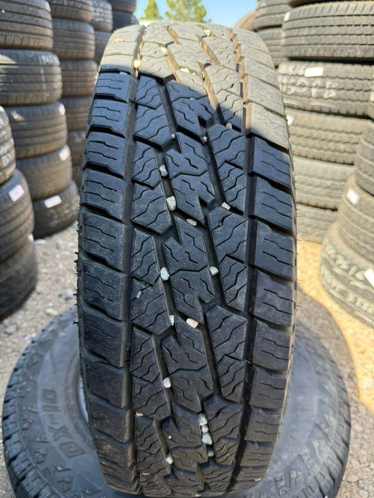 LT225/75R16 Pair (2 Used Tires) Delinte DX-10 Bandit A/T