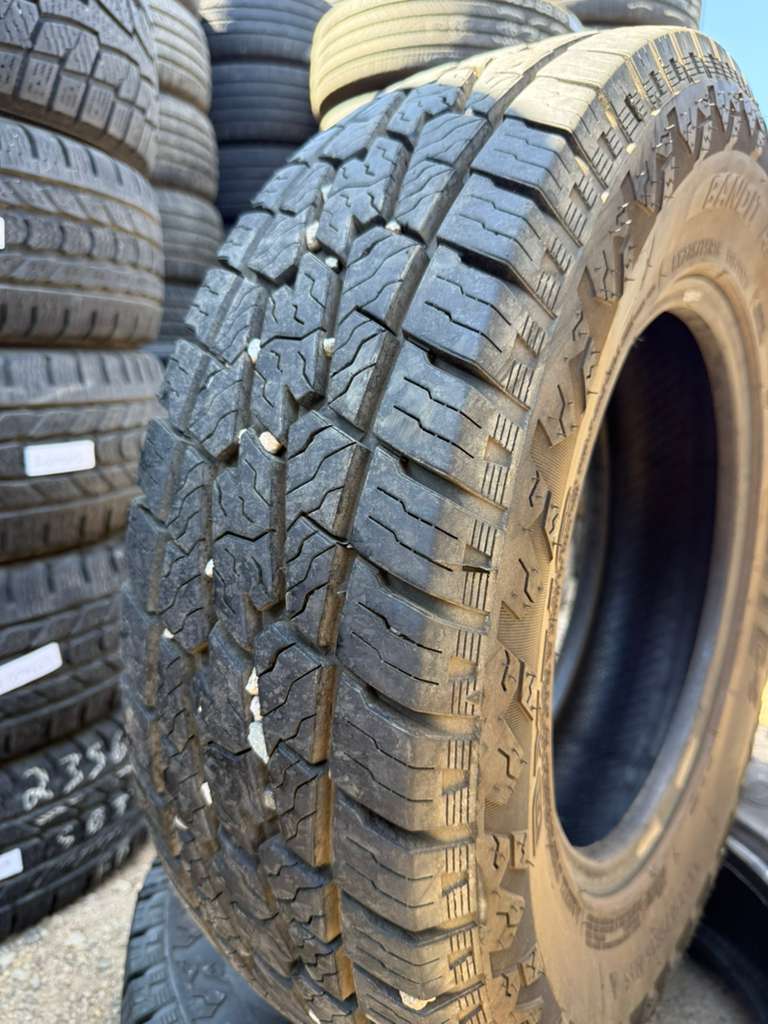 LT225/75R16 Pair (2 Used Tires) Delinte DX-10 Bandit A/T