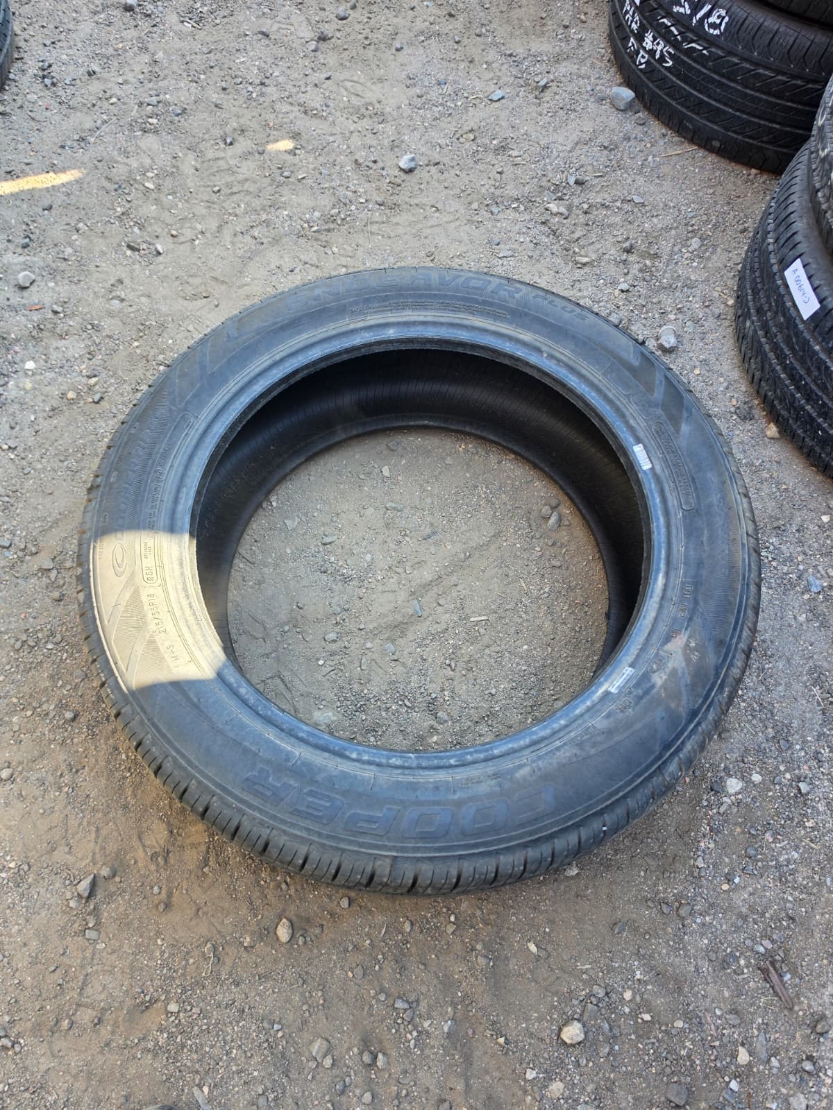 215/55R18 Set (4 Used Tires) Cooper Endeavor Plus