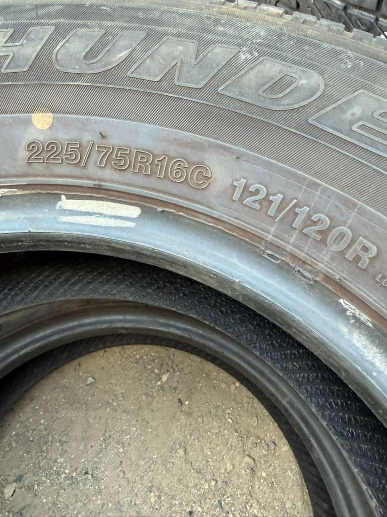 225/75R16C Pair (2 Used Tires) Thunderer Ranger R402