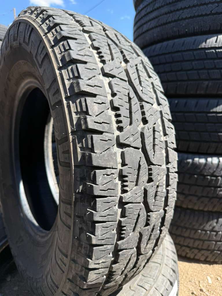 LT245/75R16  Pair (2 Used Tires) Bridgestone Dueler A/T Revo 3