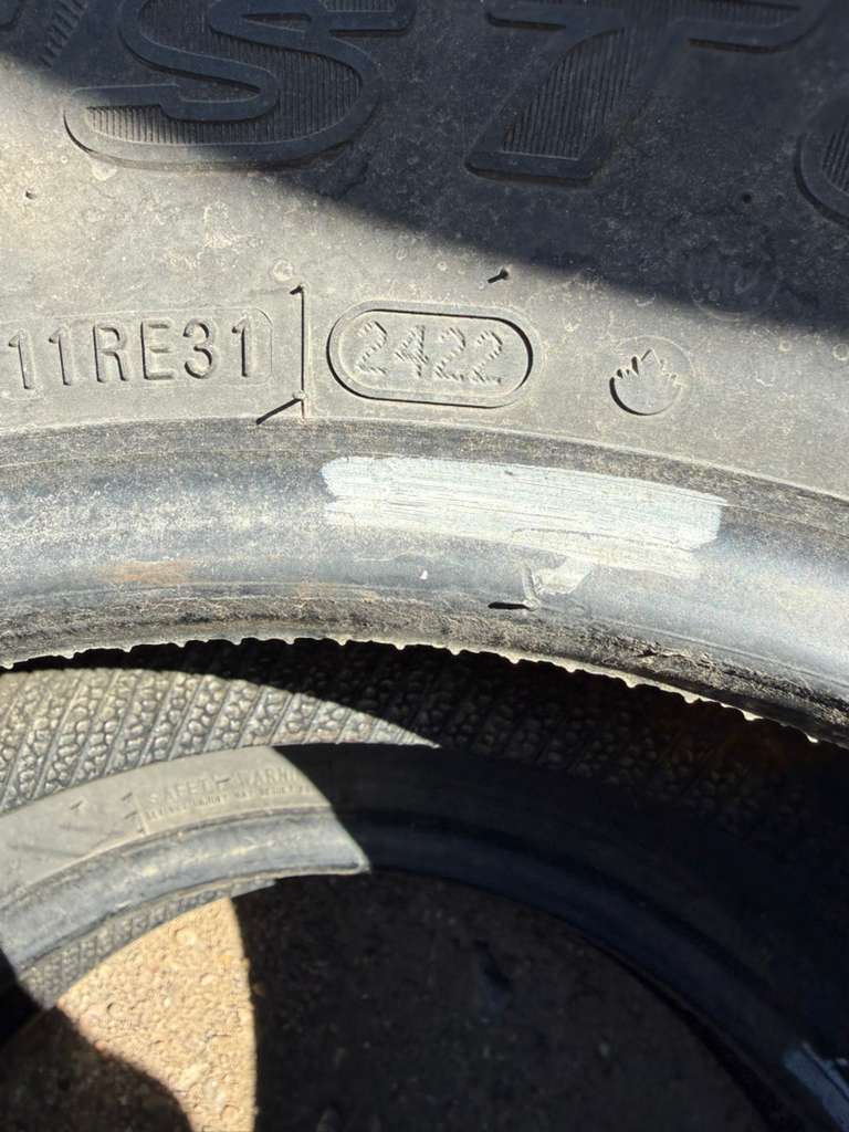 LT245/75R16  Pair (2 Used Tires) Bridgestone Dueler A/T Revo 3