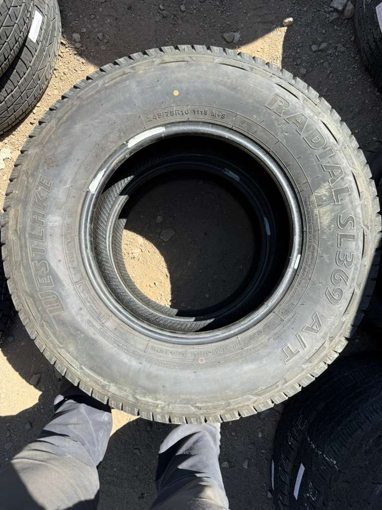 245/75R16 Pair (2 Used Tires) Westlake Radial SL369 A/T