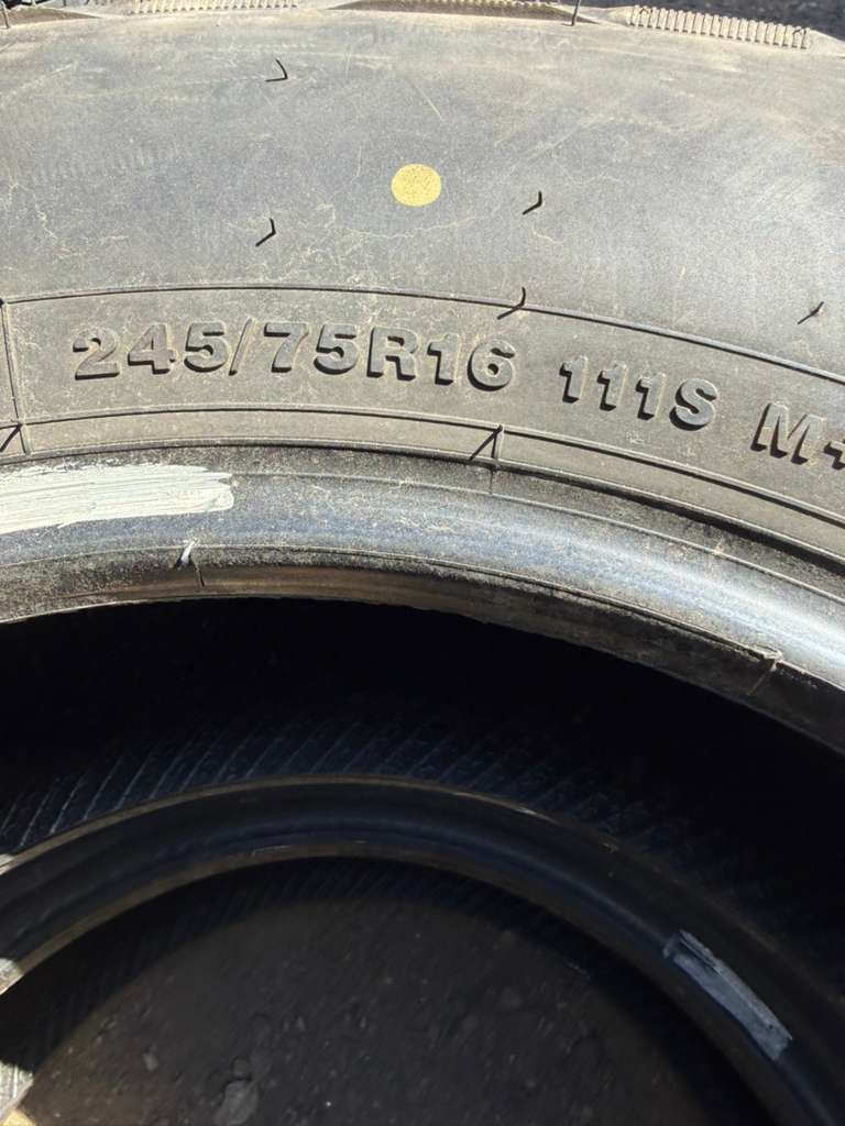 245/75R16 Pair (2 Used Tires) Westlake Radial SL369 A/T