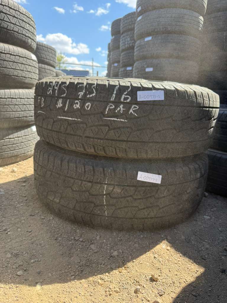 245/75R16 Pair (2 Used Tires) Westlake Radial SL369 A/T