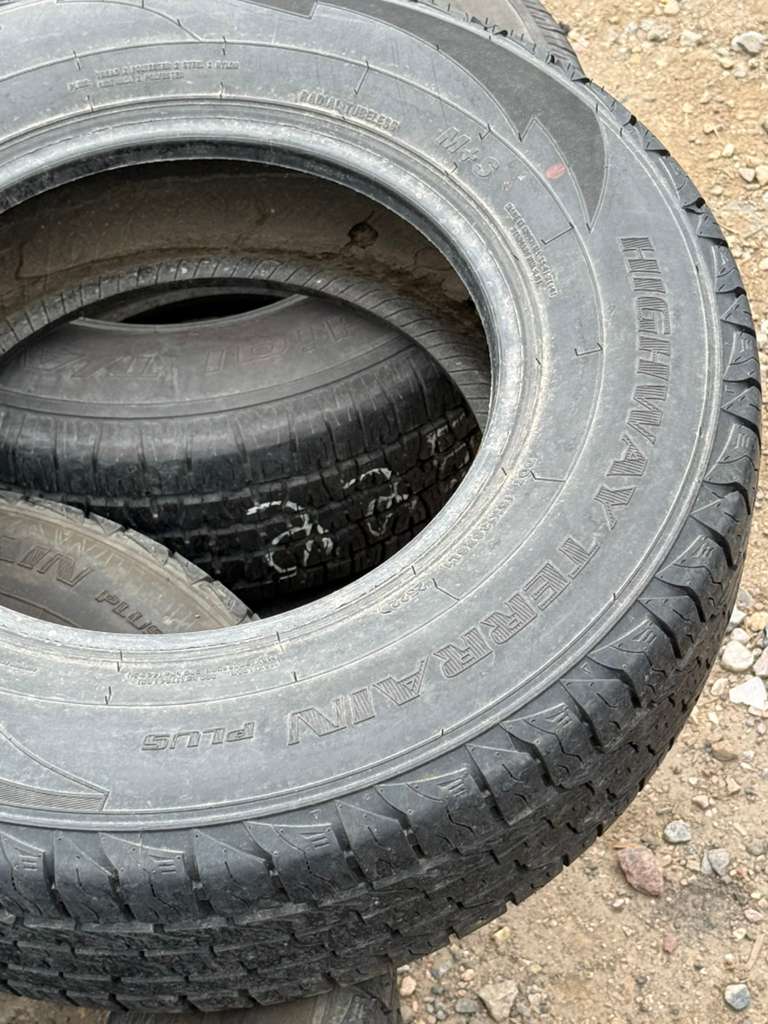 215/75R15 (3 Used Tires) Corsa Highway Terrain Plus
