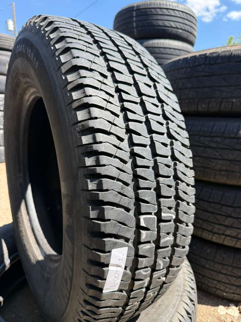 LT245/75R17 Pair (2 Used Tires) Michelin LTX A/T2