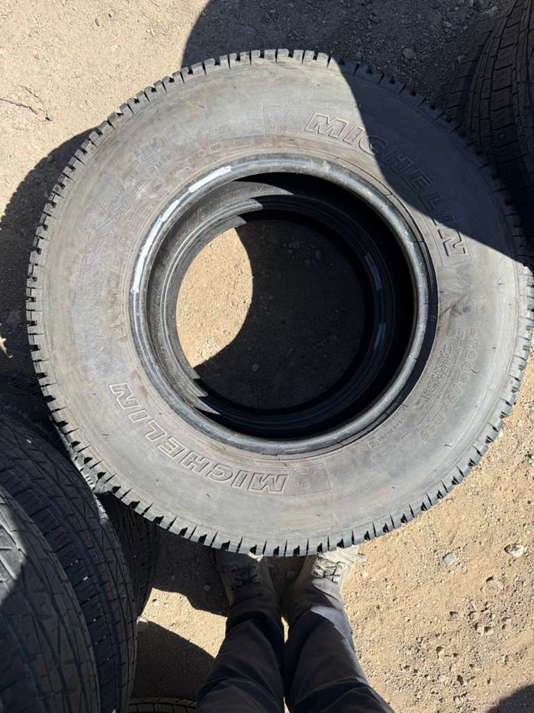LT245/75R17 Pair (2 Used Tires) Michelin LTX A/T2