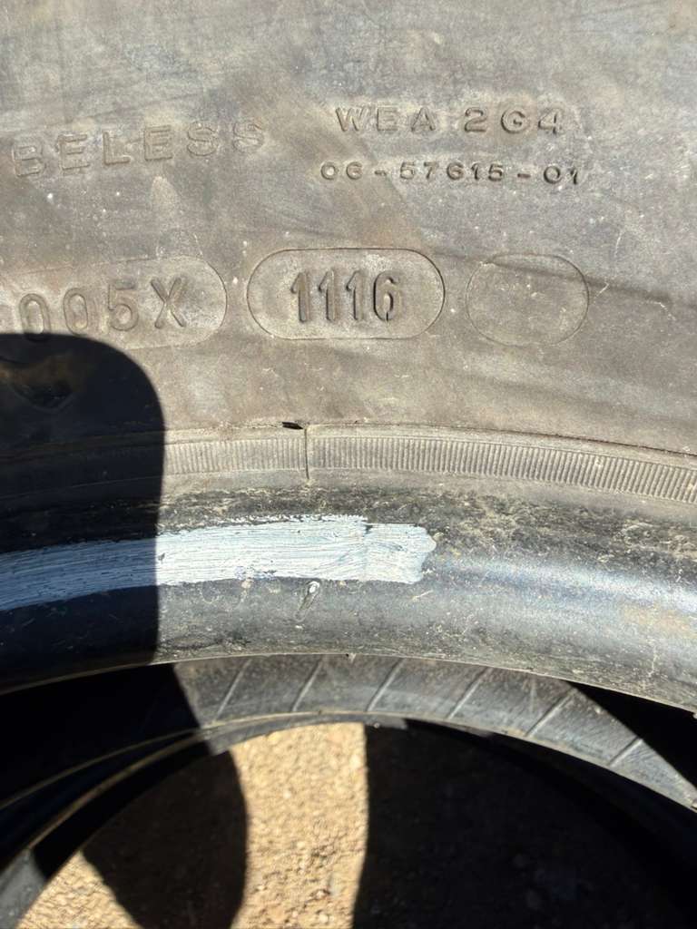 LT245/75R17 Pair (2 Used Tires) Michelin LTX A/T2