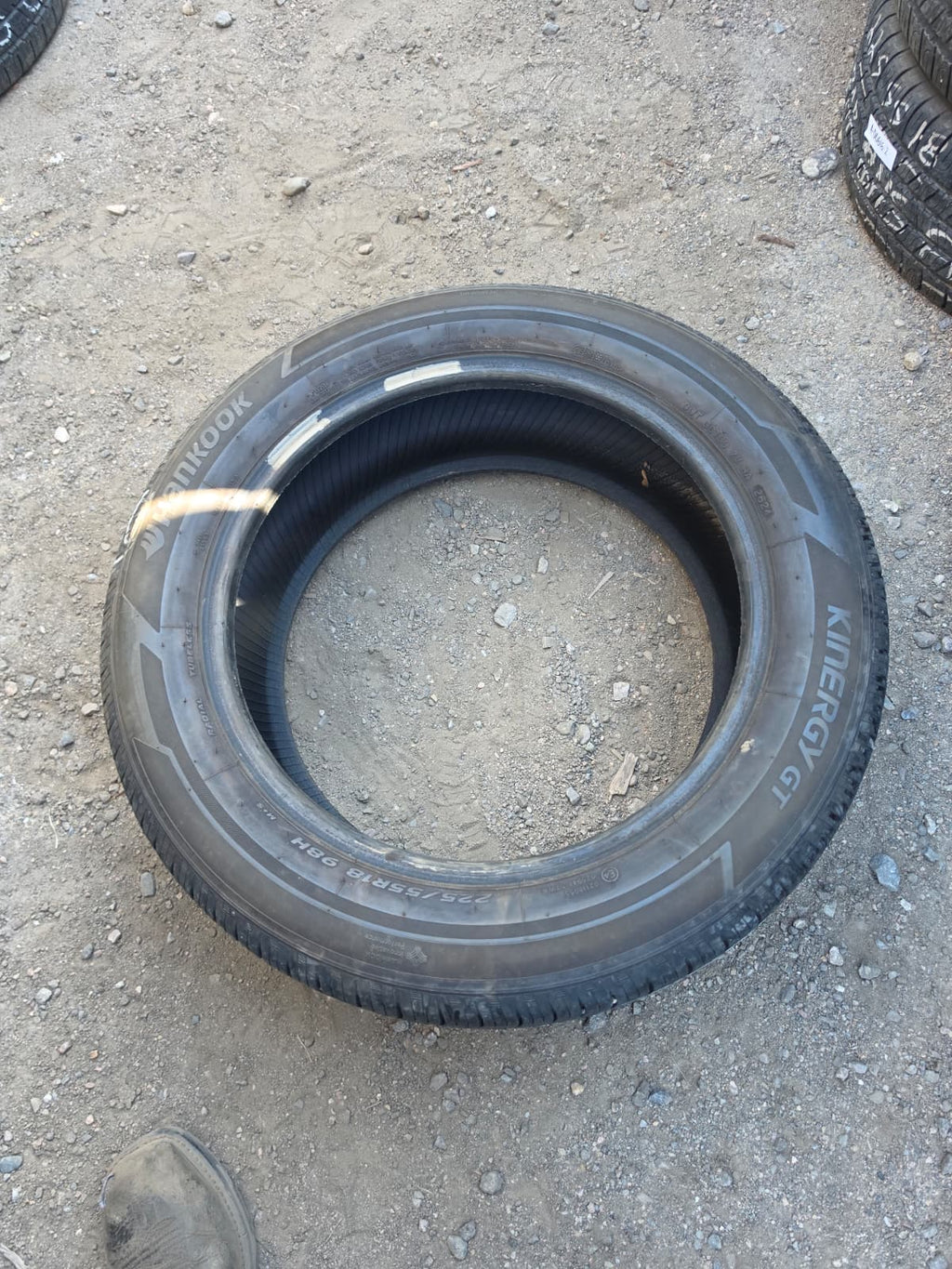 225/55R18 Set (4 Used Tires)Hankook Kinergy GT