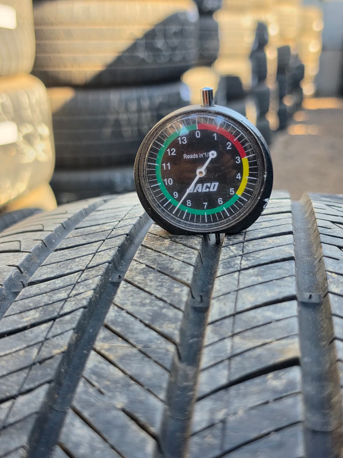 225/55R18 Set (4 Used Tires)Hankook Kinergy GT