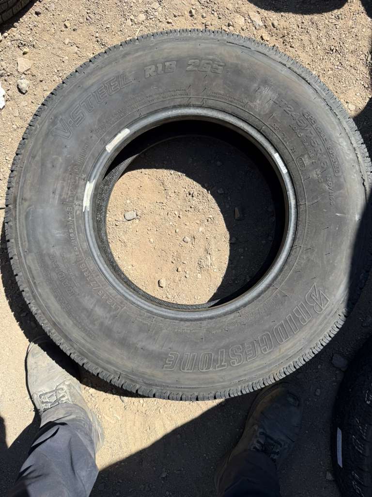 LT245/75R16 Single (1 Used Tire) Bridgestone V-Steel
