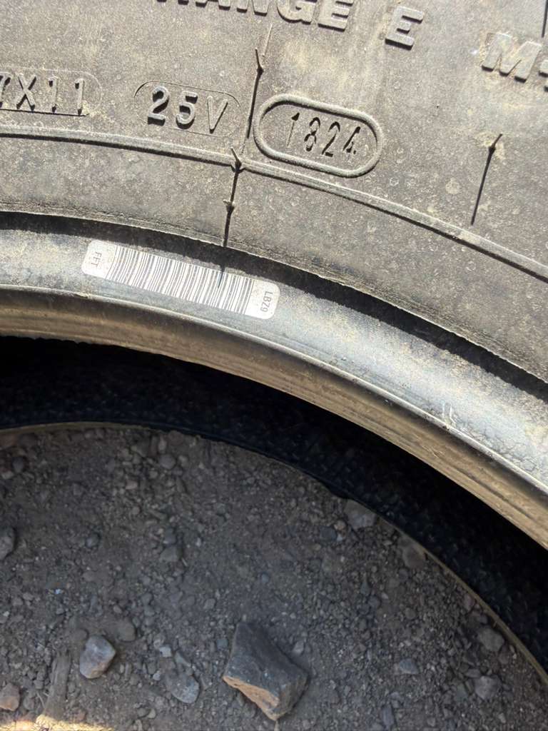 LT245/75R16 Single (1 Used Tire) Bridgestone V-Steel