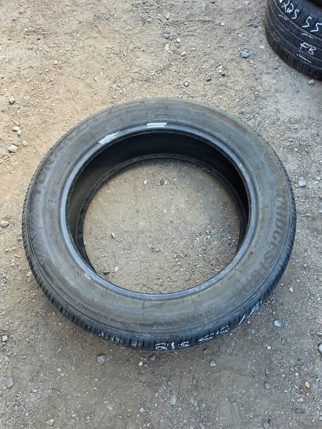 215/55R18 (3 Used Tires) Bridgestone Turanza EL