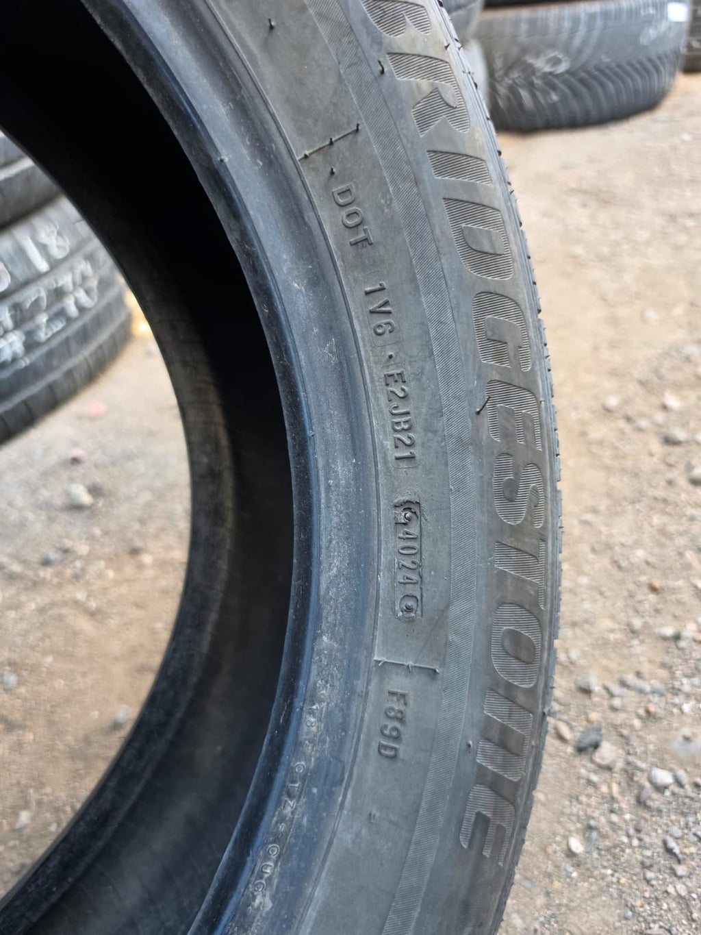 215/55R18 (3 Used Tires) Bridgestone Turanza EL