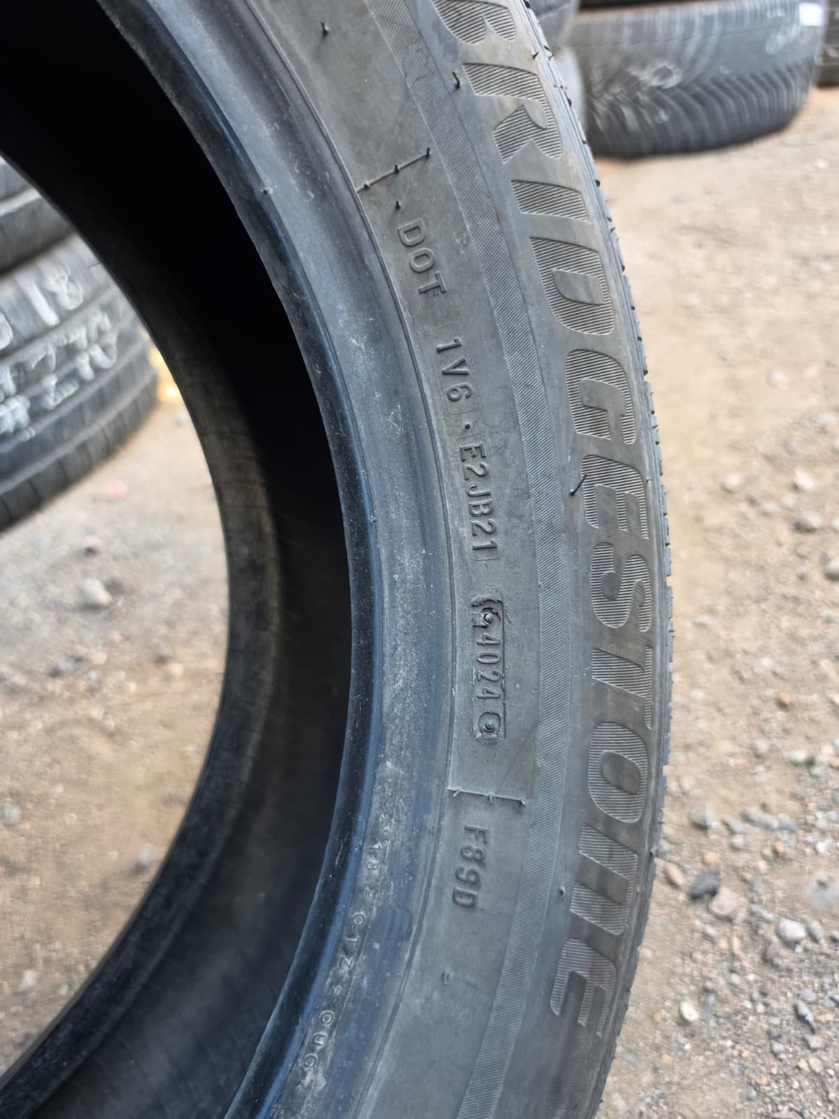 215/55R18 (3 Used Tires) Bridgestone Turanza EL