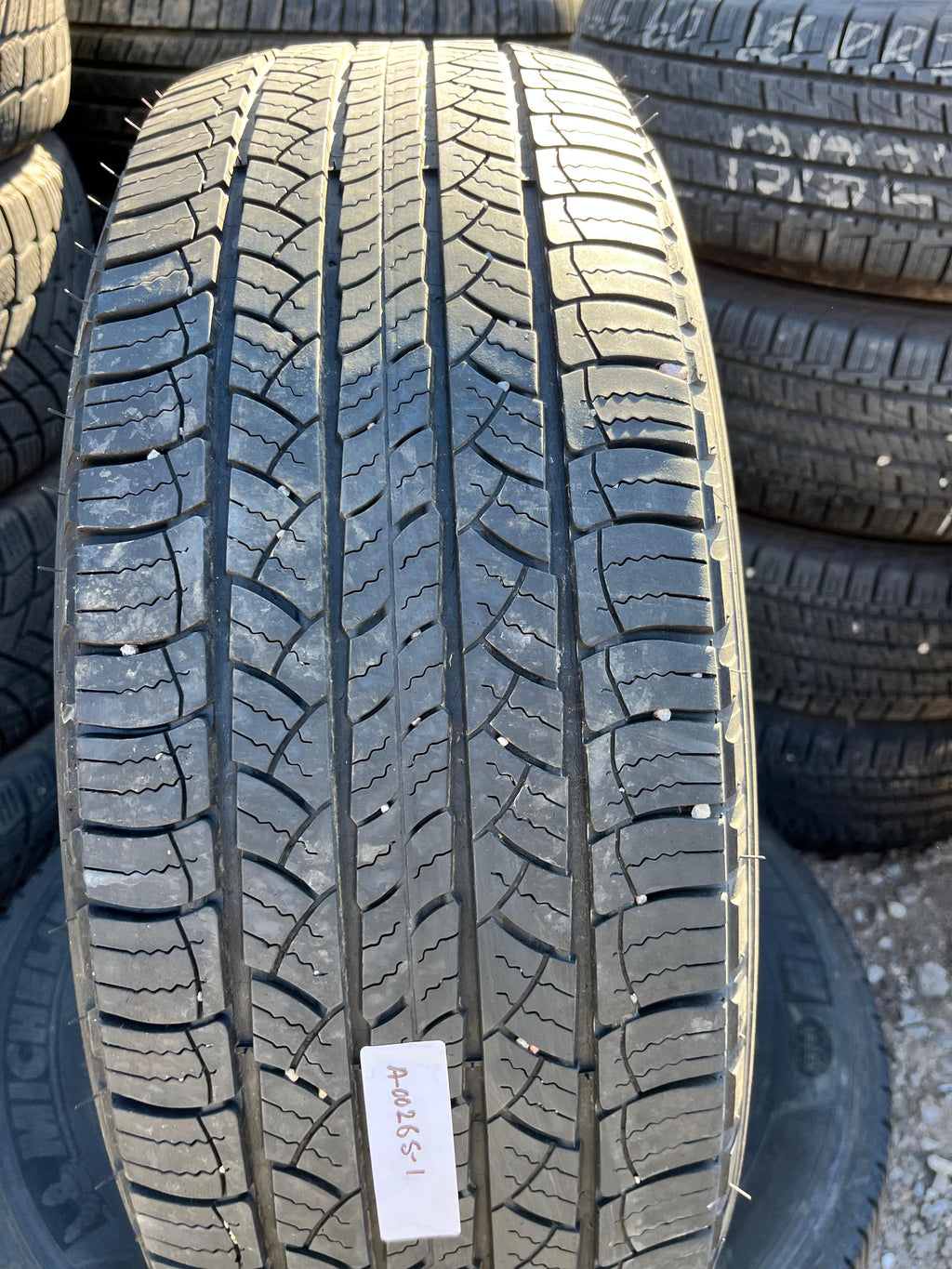 235/65R18 Pair (2 Used Tires) Michelin Latitude (Tour)