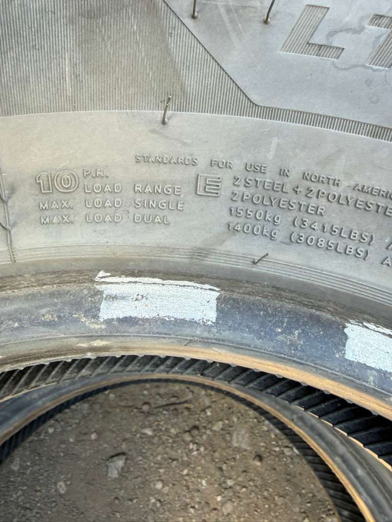 LT265/75R16 Pair (2 Used Tires) Laufenn X Fit AT